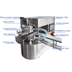 小型自動卓上吸引式袋詰め機、ゼリー充填用スパウトパウチ充填機、ドイパックパウチ充填シーリング機械 - Product Image 4