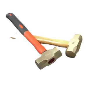 베스트 셀러 산업용 등급 방폭 망치 (고무 손잡이 포함) 구리 알루미늄 청동 황동 구조 - Product Image 5