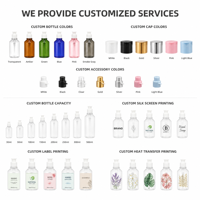Bouteille souple en PET dépoli de 150 ml à 300 ml avec bouchon distributeur à clapet pour lotion pour les mains, savon corporel, artisanat DIY et emballage cosmétique - Vente en gros