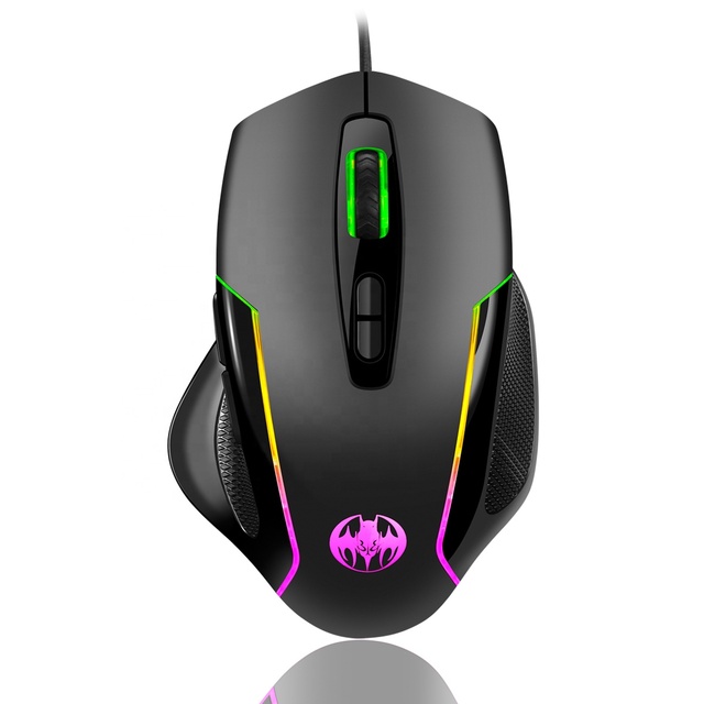 High Quality GM30 Wired Gaming Mouse 3200 DPI Optical Mice RGB Colorful Light Backlit Office Mouse 7 Buttons Ergonomic Design