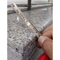 Bande de roulement d'escaliers G603 en granit gris blanc naturel de Chine