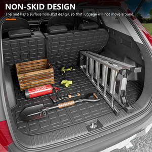 Compatibile con 2023 2025 <span class=keywords><strong>Kia</strong></span> <span class=keywords><strong>Sportage</strong></span> resistente TPE rivestimento del bagagliaio posteriore tappetino con schienale tappetino - Product Image 5