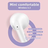 Écouteurs TWS 5.3 étanches, accessoires pour écouteurs, casque de type C, meilleur écouteur stéréo