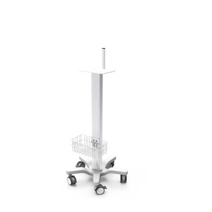 Carrito médico Xinsheng de aleación de aluminio con altura ajustable para equipos de endoscopia y ultrasonido - Product Image 2