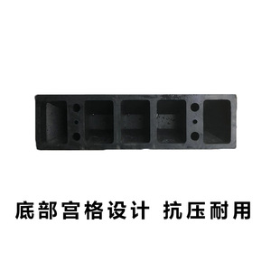 ตัวกันชนล้อรถยาง ขนาด 550x150x100 มม. สำหรับงานหนัก ป้องกันการชนในลานจอดรถใต้ดิน - Product Image 3