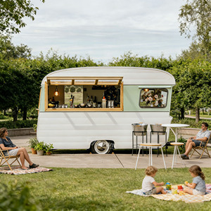 2026 Hot Sale Fully Equipped Food <b>Trailer</b> Mobile Kitchen Catering Truck with CE Certification - Product Image 1