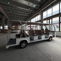 Véhicule de tourisme électrique pour 12 personnes, navette aéroportuaire, bus de tourisme électrique pour hôtel, complexe hôtelier, tourisme