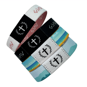 Пользовательские <span class=keywords><strong>RFID</strong></span>/NFC мини-браслеты с чипами 213/215/216, 13.56 МГц, водонепроницаемые, эластичные, из полиэстера, для членских карт - Product Image 6