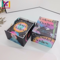 Impression de cartes de tarot et d'oracle personnalisées OEM ODM, bords dorés et argentés, holographiques, gaufrées, avec guide et boîte magnétique, faible MOQ