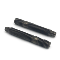 M8-M25 Double End Stud Bolts 8.8 Grade with Two Hex Nuts DIN976 Carbon Steel Stainless Steel