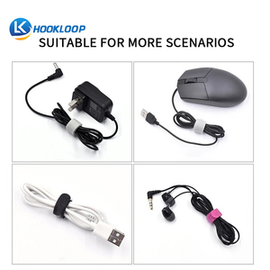 Organizadores de Cables Ajustables y Reutilizables, Cintas Multiusos con Gancho y Bucle para la Gestión de Cables, para Organizar la Oficina y Centros de Datos - Product Image 2