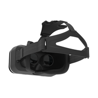 Casques VR VR Box Lunettes de réalité virtuelle avec grande lentille optique 3D claire et sangle de tête confortable pour tous les 4-7 pouces Smartph