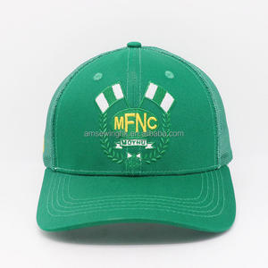 Gorra de Béisbol Trucker Verde de 6 Paneles con Malla y Bordado 3D, Estilo Deportivo, Formal, Ajustable, Unisex - Product Image 1