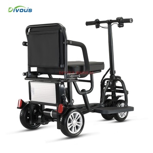 Scooter Eléctrico de Aleación de Aluminio con Batería de Litio, Motor de 250W, 4 Ruedas, para Personas Mayores y con Discapacidad - Product Image 4