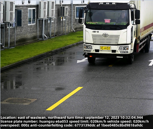 Tùy chỉnh năng lượng mặt trời-Powered Radar Đồng hồ tốc độ cao tốc độ phát hiện với LED hiển thị cho cảnh báo giao thông - Product Image 5