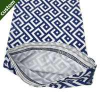 Manchon de compression pour bras en polyester extensible, spandex et soie glacée, avec impression personnalisée par sublimation pour football, baseball et cyclisme