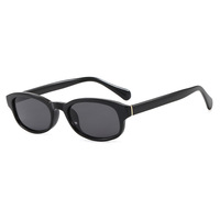 Nouvelles Lunettes de Soleil Rectangulaires Unisexe Tendance Rétro de Luxe à Monture Fine, Protection UV400, Style International, Vente Chaude