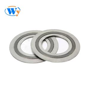 Sme B16.20 फ्लैंज गैसकेट रिंग 304 316 ग्रेफाइट गैसकेट आंतरिक और बाहरी छल्ले 150 lb rf धातु सर्पिल घाव गैसकेट - Product Image 3