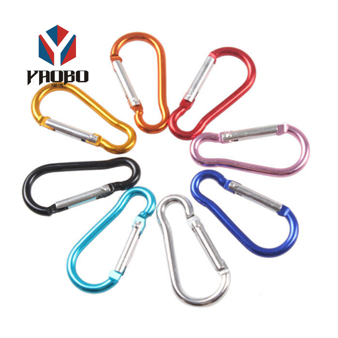 Оптовая продажа, высококачественные металлические Алюминиевые крючки, карабин, карабин