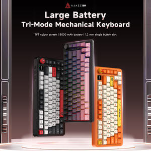 Ajazz ak820 Tri chế độ cơ khí bàn phím 75% nhỏ gọn RGB Backlit 100% chống bóng mờ chơi game bàn phím tất cả các thông số kỹ thuật - Product Image 4