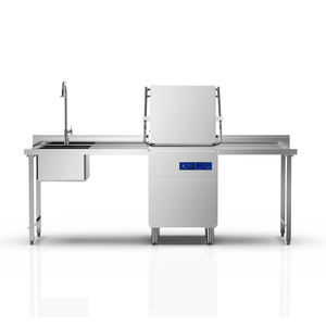 Lavavajillas Comercial Tipo Campana para Hostelería, Hoteles y Restaurantes, Eléctrico, Independiente, Equipo de Cocina - Product Image 5