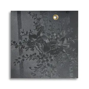 Wear Resistance/Eco-friendly/Elastic Pu Material Synthetic Leather Flower Print For Art Craft