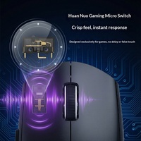 Souris de jeu portable optique LED sans fil M290 2.4G double mode USB pour droitier, accessoires pour ordinateur portable/PC