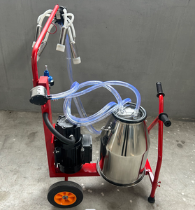 SS 304 25 L Xô/Tank Dê Và Bò Cụm Xách Tay Điện Dầu Miễn Phí Bơm Hút Chân Không Duy Nhất Máy vắt Sữa - Product Image 6