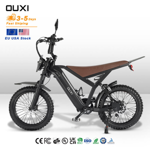 Bicicleta Eléctrica de Litio OUXI GT20 <span class=keywords><strong>Pro</strong></span> de 48V 15Ah, Disponible en Italia, Neumático Todoterreno de 20 Pulgadas y 6.9 cm de Ancho, Bicicleta Eléctrica para Adultos - Product Image 3
