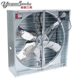 YUYUNSANHE ventilateur axial d'échappement de marteau de chute pivotant à entraînement direct pour la Ventilation utilisant dans le poulailler