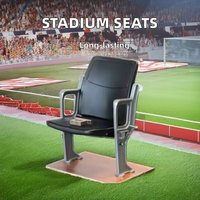 Fabricants de sièges de stade SPORT les plus populaires Chaise en rangée publique personnalisée Chaise d'extérieur moulée par soufflage sous vide Chaise en rangée en plastique