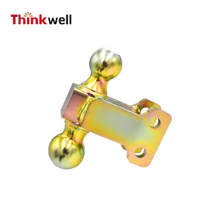 Ajustável Trailer Hitch se encaixa de 2,5 polegadas Receptor 6 polegadas Drop/Rise 2 "& 2-5/16" Engate bola para caminhões