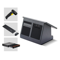 Terminal POS MINI Jinshijie Desain Baru Layar Sentuh Kapasitif 11,5 inci Berbasis Linux Mesin Kasir All-in-One 1366x768 Wi-Fi 6