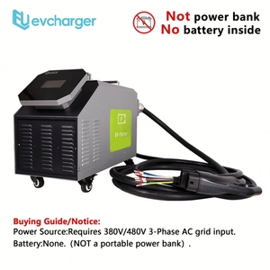 Gbt Type 2 32A 22Kw Powerbank mobile Chargeur de voiture Ocpp intelligent rapide Chargeur de voiture portable Dc Ev - Product Image 1