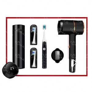 ชุดของขวัญธุรกิจ 9 in 1 ปี 2026 ของขวัญสร้างสรรค์ พิมพ์โลโก้ ส่งมอบให้ลูกค้า ของใช้ในชีวิตประจำวัน แปรงสีฟันไฟฟ้า แก้วเก็บความร้อน - Product Image 1