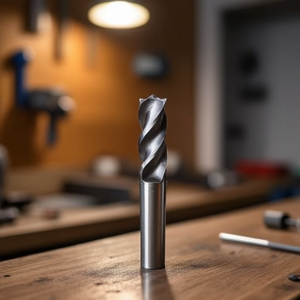 Fresa de carburo sólido estándar Ttake Ta1407, helicoidal de 30 grados, 4 filos, corta para acabado de contornos, con recubrimiento Nano TiAlN - Product Image 3