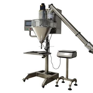Stainless Steel 304 1Kg 2Kg 5Kg Semi Automatic Manual Auger Filler for Chocolate <b>Coffee</b> Milk Powder for Jars Pouches Bottles - Product Image 4