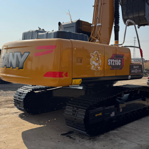 Excavadora Sany 215C de Segunda Mano, Excavadora SANY Sy215 Usada Barata de China, Excavadoras SANY SY215c en Venta - Product Image 2