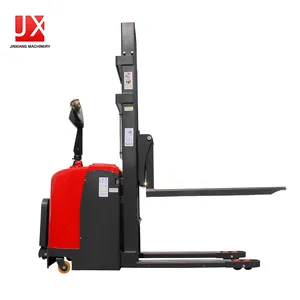 Hot sale Standing type 1Ton 1.5Ton 2Ton full electric pallet stacker electric stacker with pedal