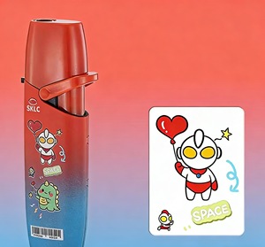 ไฟแช็คกูโรมิ เฮลโลคิตตี้ ลายการ์ตูน สีฟ้าไล่เฉด  แบบโลหะ  กันลม  เติม<span class=keywords><strong>แก๊ส</strong></span>บิวเทนได้  เหมาะสำหรับเป็นของขวัญ  รับผลิตแบบ OEM ขายส่ง - Product Image 5