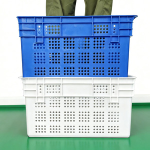 Cestas de Plástico para Almacenamiento de Frutas y Verduras, Capacidad de Carga de 30-60 kg, Alta Resistencia, Uso Industrial - Product Image 2