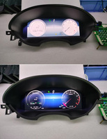 KANOR Nouveau tableau de bord numérique HD 12,3 pouces pour voiture, odomètre 1920*720p, groupe d'instruments pour Mercedes-Benz Classe CLS W219 CLS550