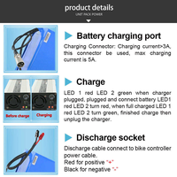 Batterie lithium-ion triangulaire 48V 52V 60V 72V avec BMS 80A 100A 150A 200A, fabriquée avec des cellules 21700 de qualité A, connecteurs XT60 XT90, en stock au Royaume-Uni et en Australie