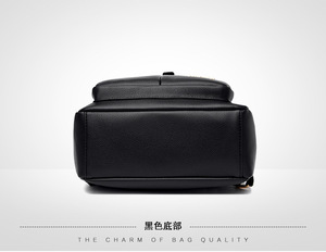 Mochilas de Piel Sintética al por Mayor, Elegantes y de Lujo para Mujer, Mochilas Multiusos con Cierre, Mochilas Veganas Nuevas Personalizadas para Mujer - Product Image 5