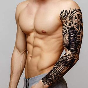 Adesivo per Tatuaggio Temporaneo Personalizzato OEM ODM per Braccio Intero, <span class=keywords><strong>Gamba</strong></span>, Schiena, Arte del Corpo - Product Image 3