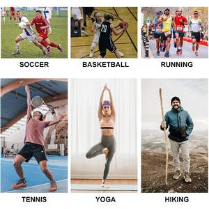 2025 2pcs Custom Cooling Sports <b>Headband</b> 3 Inch Elastic Wrist Sweatband Imprinted Logo Text Dry Grip Damping Ice Silk Color - Product Image 6