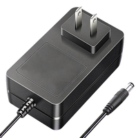 Produits électroniques tendance, adaptateur secteur 24W 5V 4A, vente en gros, embout DC, prise US EU UK AU, noir, 100-240V