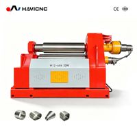 Machine à rouler les tôles d'acier à quatre rouleaux CNC W12S approuvée pour la construction navale, machine de formage de profilés en C