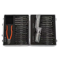 Kit de 32 outils Lishi pour ouvrir les serrures de portières de voiture, décodeur 2-en-1, accessoires adaptateur OLIVER