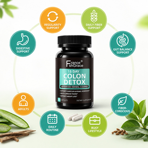 Complément alimentaire détoxifiant pour le côlon Shecome en marque privée pour favoriser la digestion, 30 capsules, capsules détoxifiantes pour le côlon - Product Image 4